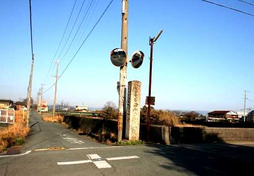 初瀬街道追分 六軒町 松阪市 三重県