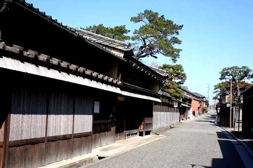 家並み 魚町 松阪市 三重県