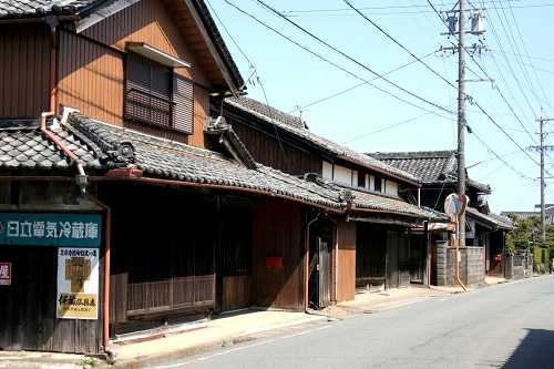 家並み 明和町上野 多気郡 三重県