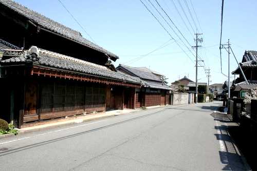 家並み 明和町明星 多気郡 三重県
