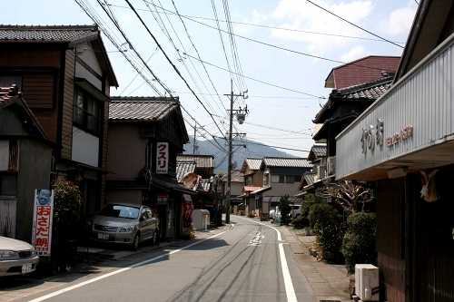 古市街道家並み 中之町 伊勢市 三重県