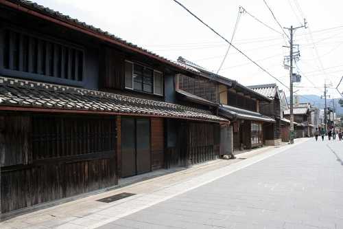 家並み おはらい町通り 宇治浦田1丁目 伊勢市 三重県