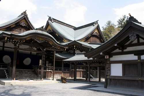 伊勢神宮内宮神楽殿 宇治今在家町 伊勢市 三重県