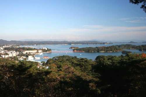 西行戻しの松から松島眺望 松島町 宮城郡