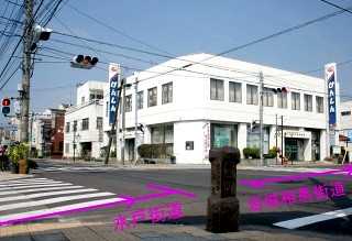 水戸市内旧道道順 本町３丁目－城東５丁目 水戸