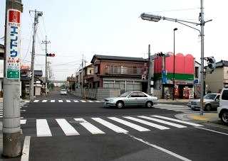 水戸市内旧道道順 本町３丁目－城東５丁目 水戸