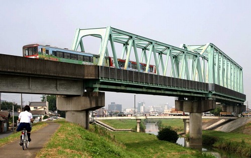臨海大洗鹿島線 東桜川 水戸市 茨城県