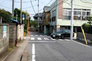 水戸市内旧道道順 本町３丁目－城東５丁目 水戸