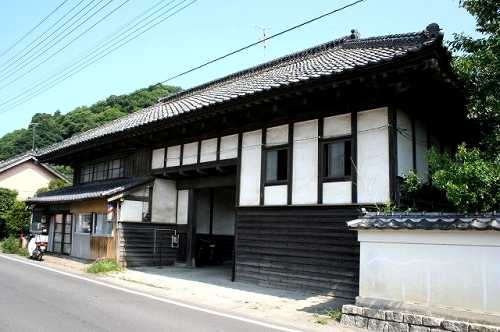 長屋門 旧大橋宿 大和田町 日立市