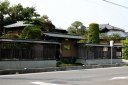 民家 田尻町２丁目 路傍に「浜街道」の標識 日立市
