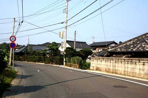 町並み 小木津浜 日立市