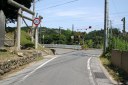 八坂神社・上野村県道踏切 関本町関本中 北茨城市