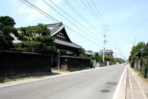 旧神岡宿 町並み 神岡上 北茨城市