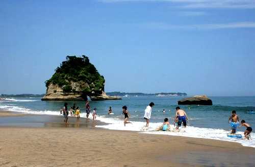 二ツ島 磯原海岸 磯原 北茨城市