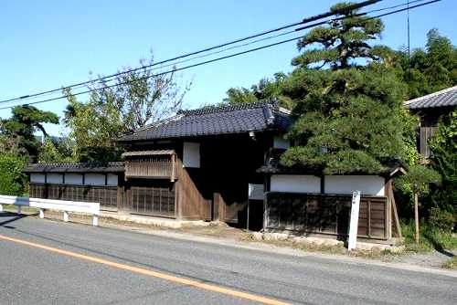 高橋家の門 下手綱６１９ 高萩市
