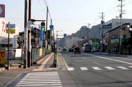 福島労災病院交差点 内郷綴町 いわき市