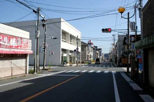 旧植田宿中心付近 植田町本町１－２丁目 いわき市