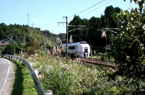 常磐線頭巾平踏み切り 大沢 添野町 いわき市