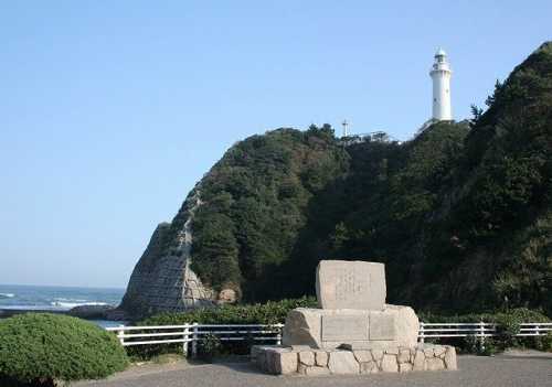 塩屋埼灯台 みだれ髪の歌碑 いわき市