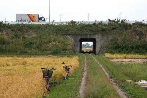 甲塚古墳付近 平山崎 いわき市
