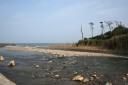 浅見川河口 奥州日の出松 広野町 双葉郡