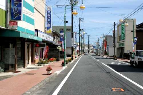 富岡宿町並み 富岡町 双葉郡 福島県