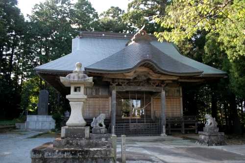 日吉神社・史跡中館 中館 江垂 鹿島区 南相馬市 福島県