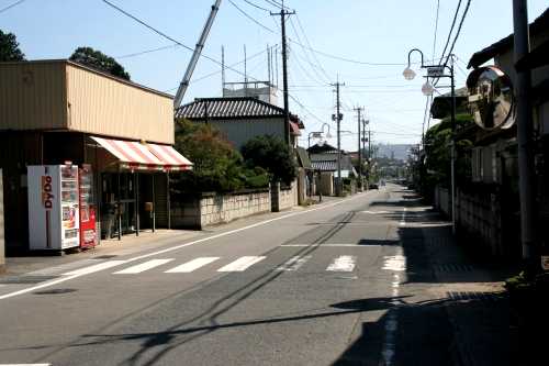 駒ヶ嶺宿町並み 駒ヶ嶺 新地町 相馬郡 福島県