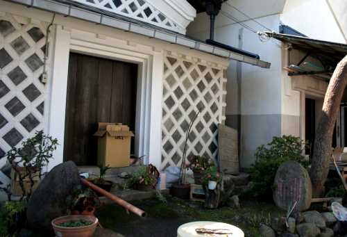 黒澤家 道標 谷地小屋 新地町 相馬郡 福島県