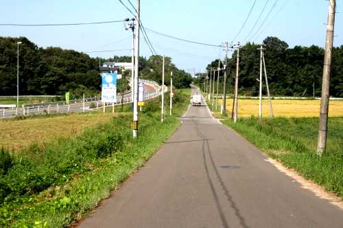 新・旧道 上平 山元町 亘理郡 宮城県