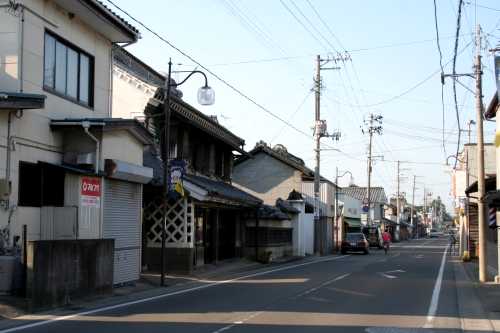 亘理宿町並み 上町 亘理町 亘理郡 宮城県