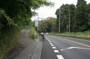 旧道（左） 佐原香取街道 野毛平 成田市 千葉県