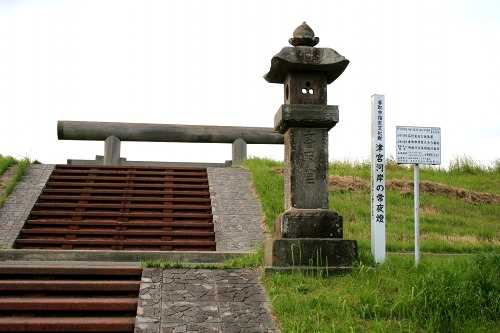 津宮河岸の常夜燈 津宮 香取市 千葉県