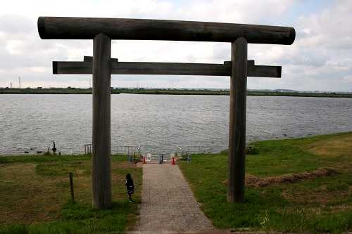 津宮の鳥居 津宮 香取市 千葉県