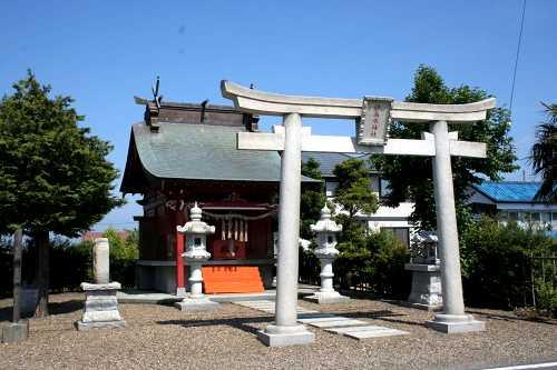 境島水神社 八筋川 稲敷市 茨城県