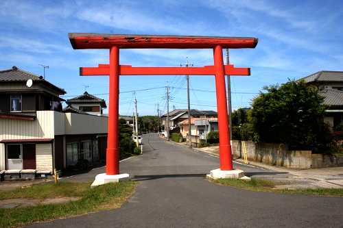 鹿島神宮一の鳥居 大船津 鹿島市 茨城県