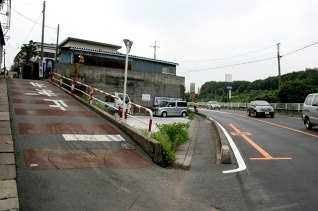 かせぎ坂・県道１０９号 合流点