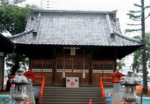 亀久保神明神社・馬頭観世音 亀久保2丁目 大井町 入間郡 埼玉