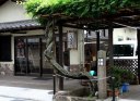 いもせんべい本家あらい 「藤馬中宿跡・旧川越街道」碑 川越 埼玉