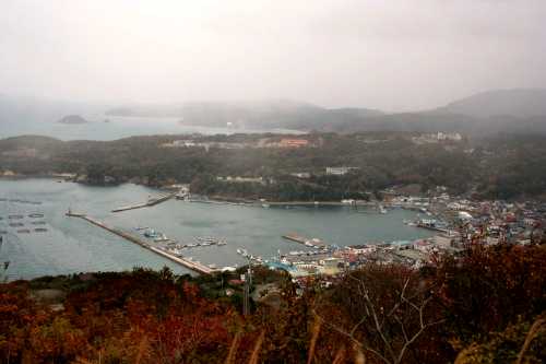 鮎川浜眺望 唐船番所跡 石巻市
