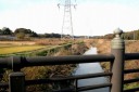 伊勢宇橋の碑 神崎川・白井橋 白井/神々廻（ししば） 白井市