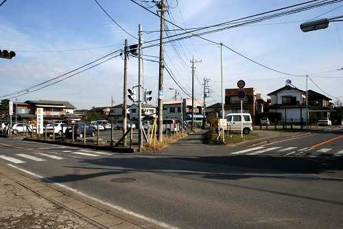 布佐道分岐点(印西警察署入口信号) 大森 印西市
