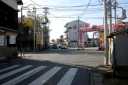 国道３５６号（前方から右へ）合流点 大森 印西市 千葉県