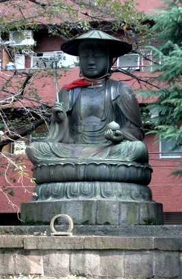 銅造地蔵菩薩坐像 太宗寺 新宿２丁目