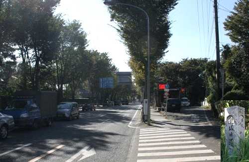 滝坂旧道（右） 仙川２丁目 調布市