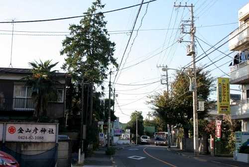 町並み 下石原 調布市