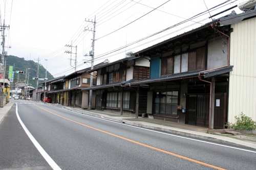 下鳥沢宿町並み 鳥沢 大月市 山梨県