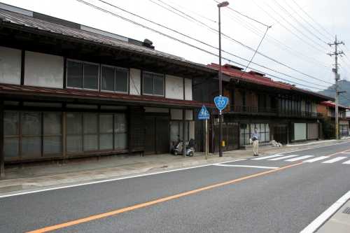 上鳥沢宿町並 鳥沢 大月市 山梨県