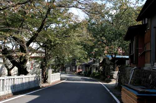 旧駒橋宿 駒橋 大月市 山梨県