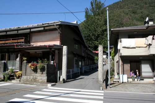 本陣跡 白野上宿 笹子町 大月市 山梨県